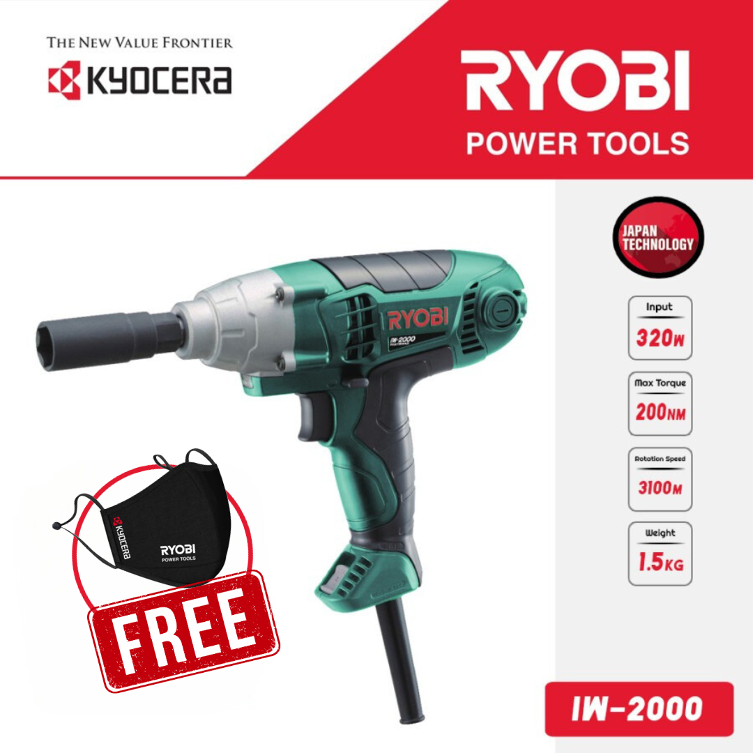 Impact Wrench Iw2000 京セラ〈KYOCERA〉IW-2000 インパクレンチ