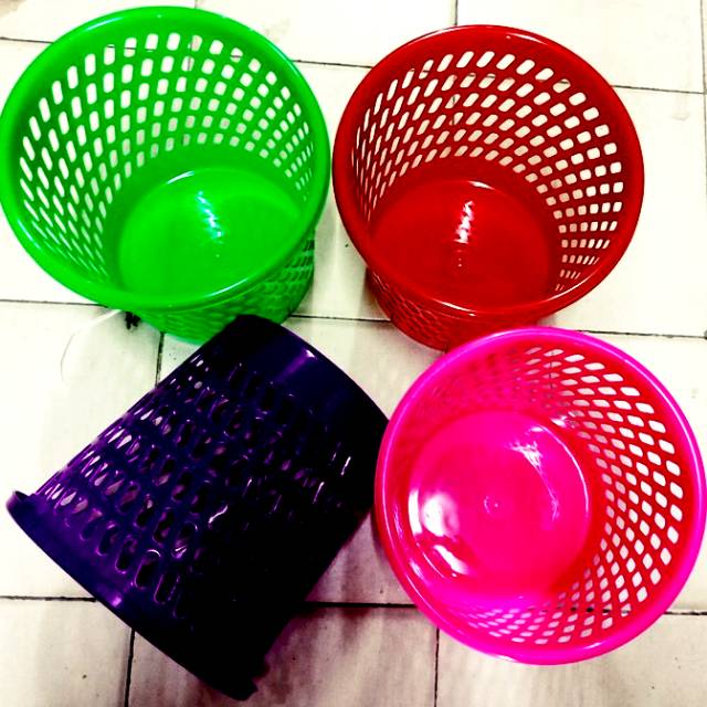 Keranjang Sampah Plastik Kecil Besar Tong Sampah Tempat Sampah Lazada Indonesia