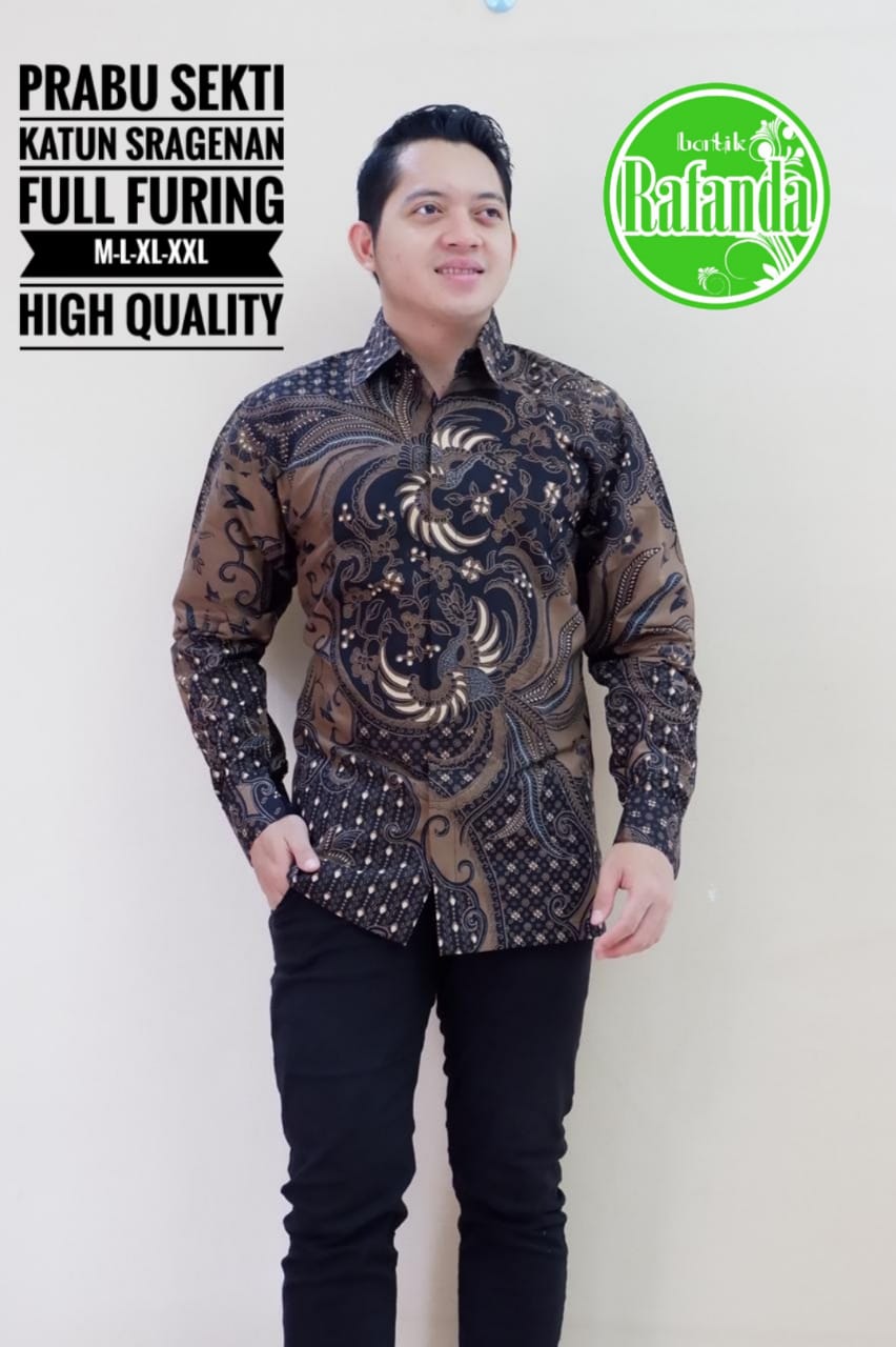 BATIK PRABU SEKTI ORI / Kemeja Batik Seragaman / Kemeja Batik Pria ...