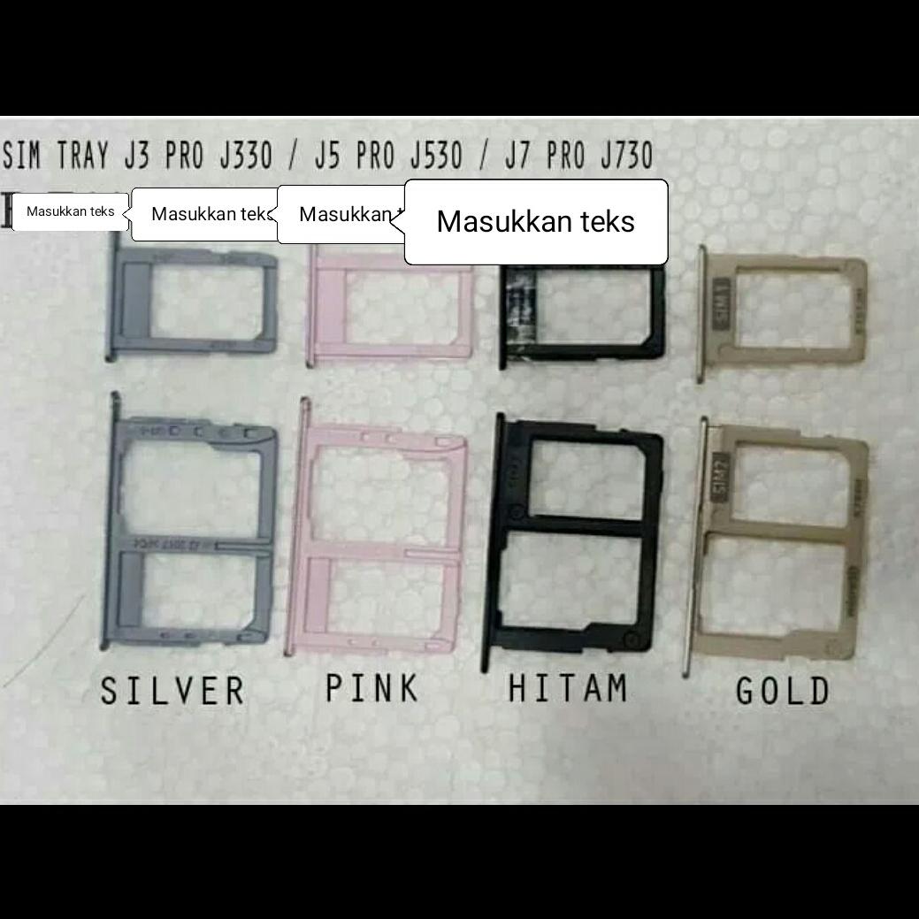 Sim Tray Dudukan Sim Samsung J3 Pro || J5 Pro || J7