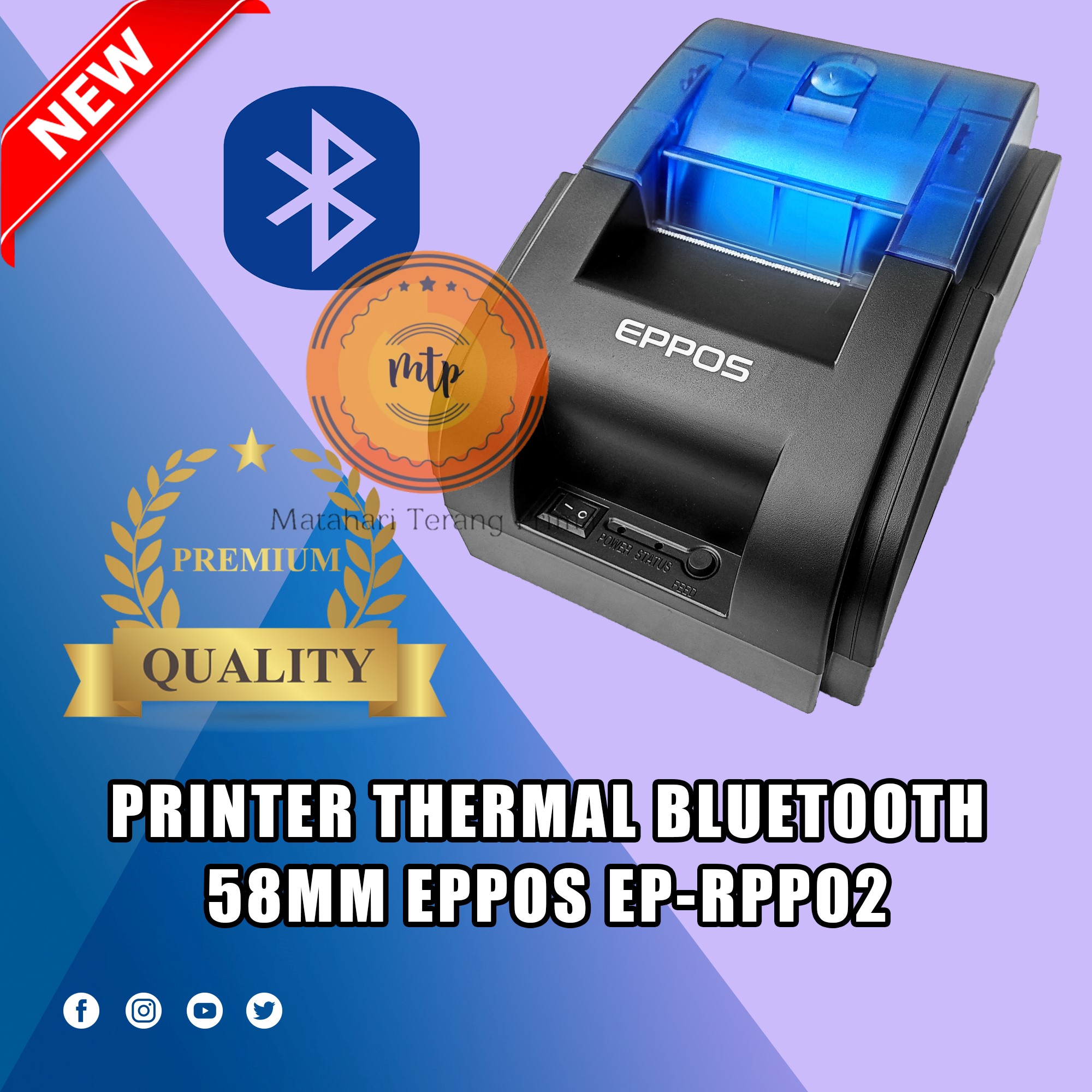 printer thermal bluetooth eppos