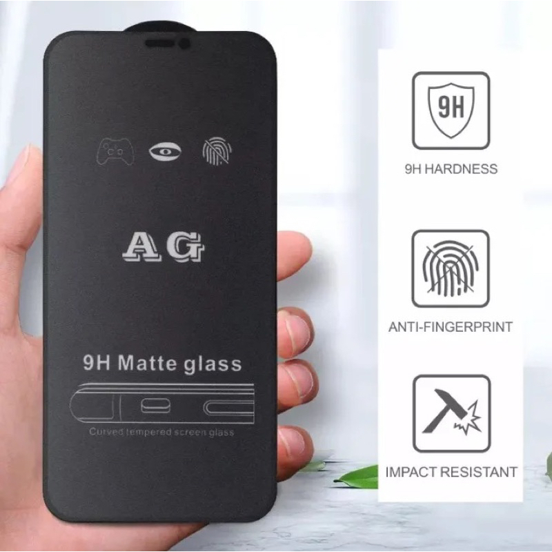 Tempered Glass Anti Glare Matte Bening Vivo Y400 Y100 4G 5G Y70