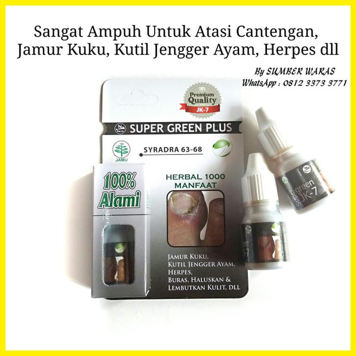 Obat Atasi Jamur Kuku Cantengan Kutil Caplak Super Green Plua Jk 7 Lazada Indonesia