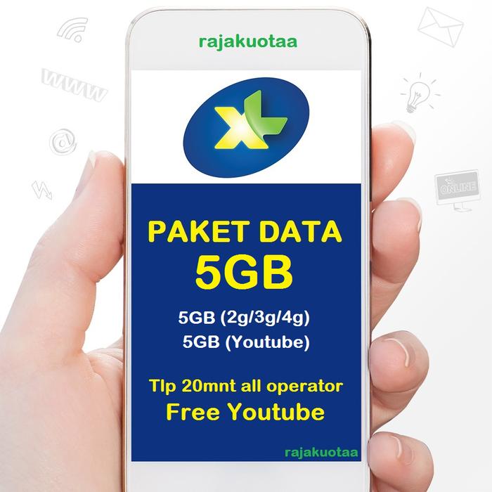 Perdana Paket Data Internet Xl, Kuota Xl Xtra Combo M 6Gb