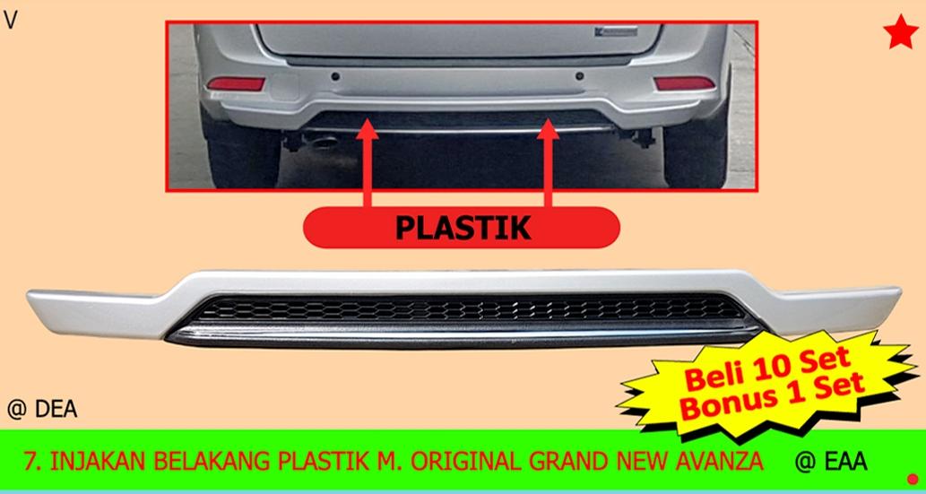 INJAKAN BELAKANG PLASTIK M. ORIGINAL GRAND NEW AVANZA