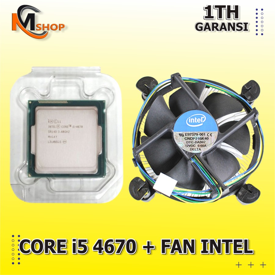 Processor Intel Core i5 Socket 1150 Core i5 4670 3.40 GHz + Fan Intel