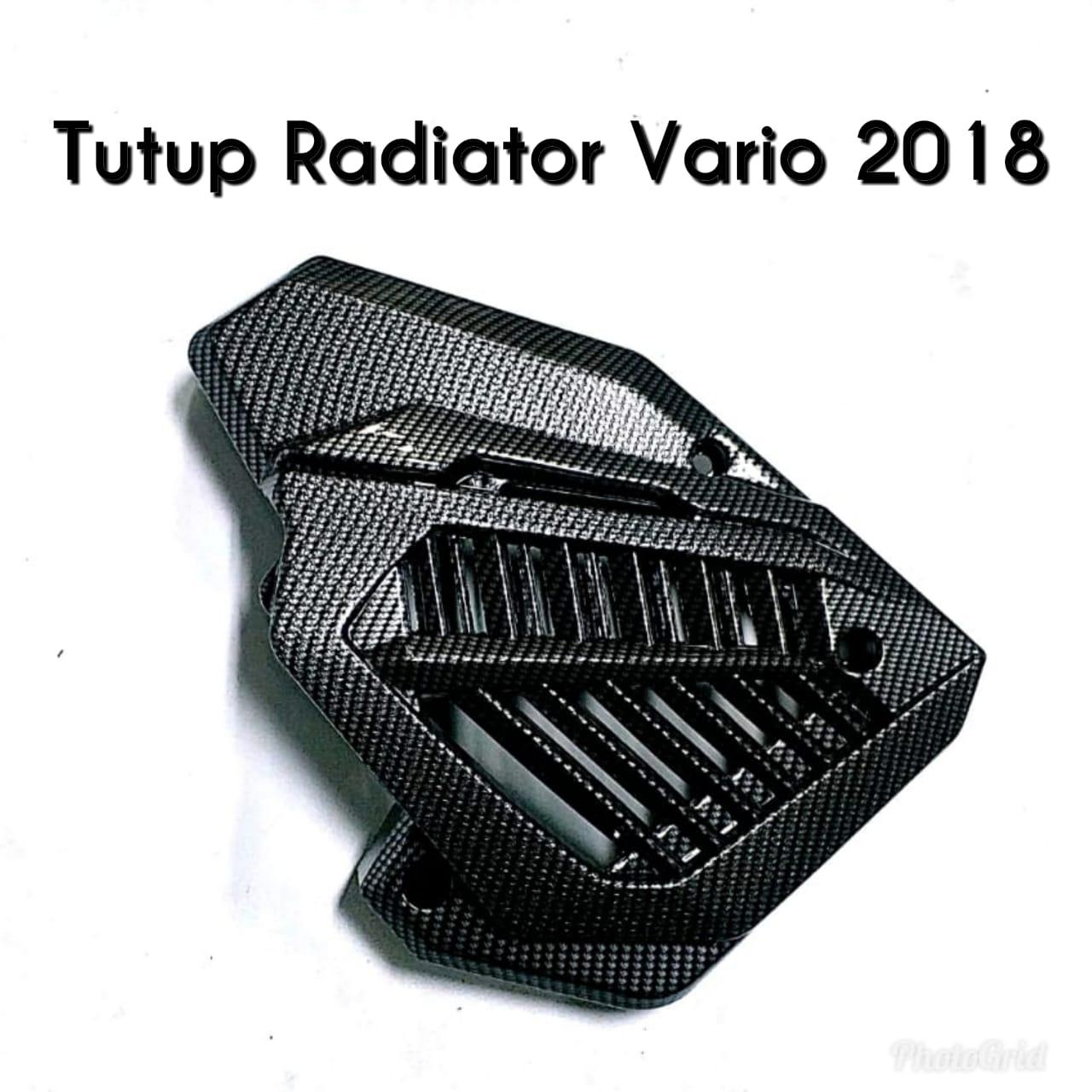 Carbon Cover Tutup Radiator Vario 150, Bisa Untuk Vario 125 By Universal_mobile