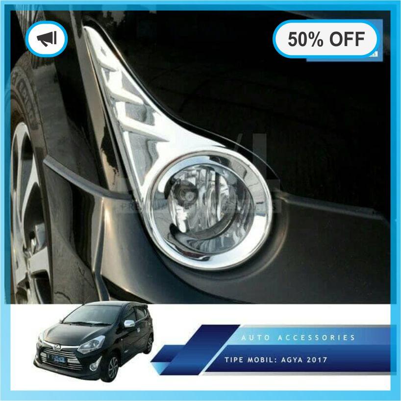 HARGA TERBAIK - PALING DICARI - Garnish Ring Cover Foglamp Fog lamp Agya Agya New Terbaru 2017 JSL - PALING LAKU DI LAZADA - LAZ PROMO BIRTHDAY