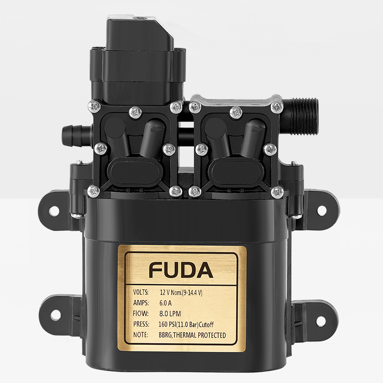 Pompa Acqua 12V DC 10W Brushless - Circolazione Alta Temperatura 3,5 M³/h, Silenziosa Per Sistemi Di Raffreddamento