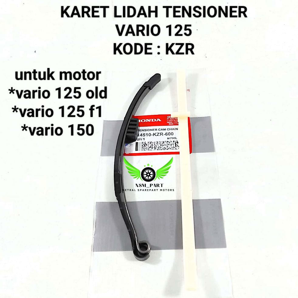 Karet tensioner vario 125 vario 150 kzr /karet penahan rantai keteng