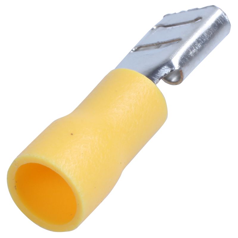 100Pcs 24A Insulated 1210AWG Female Spade Terminal Crimp Wire