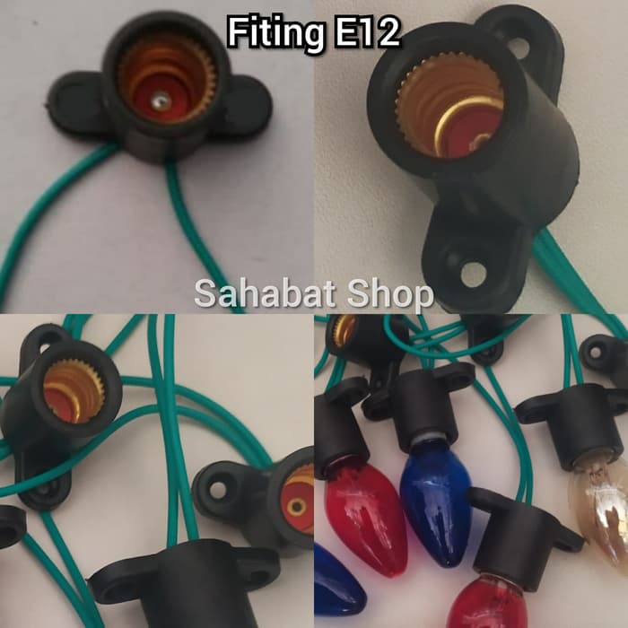 Fiting Lampu Tidur E12 Fitting Bohlam Cabe Kecil Lazada Indonesia