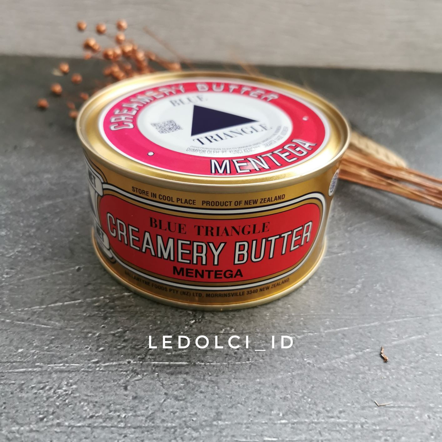 TERMURAH! BUTTER SEGITIGA MENTEGA SEGITIGA BUTTER BLUE TRIANGLE 340 GR ...