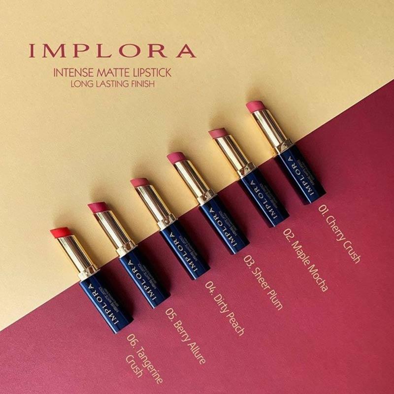 Implora Intense Matte Lipstick Lazada Indonesia Lipstik implora matte no 4 Implora Intense Matte Lipstick Lazada Indonesia Lipstik implora matte no 4