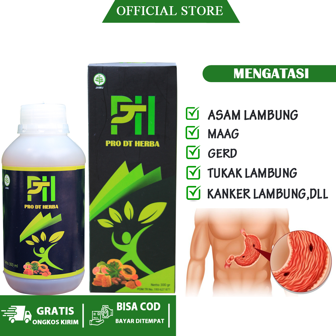 Pro Dt Herba - obat asam lambung - Obat Gerd - Obat Tukak Lambung ...