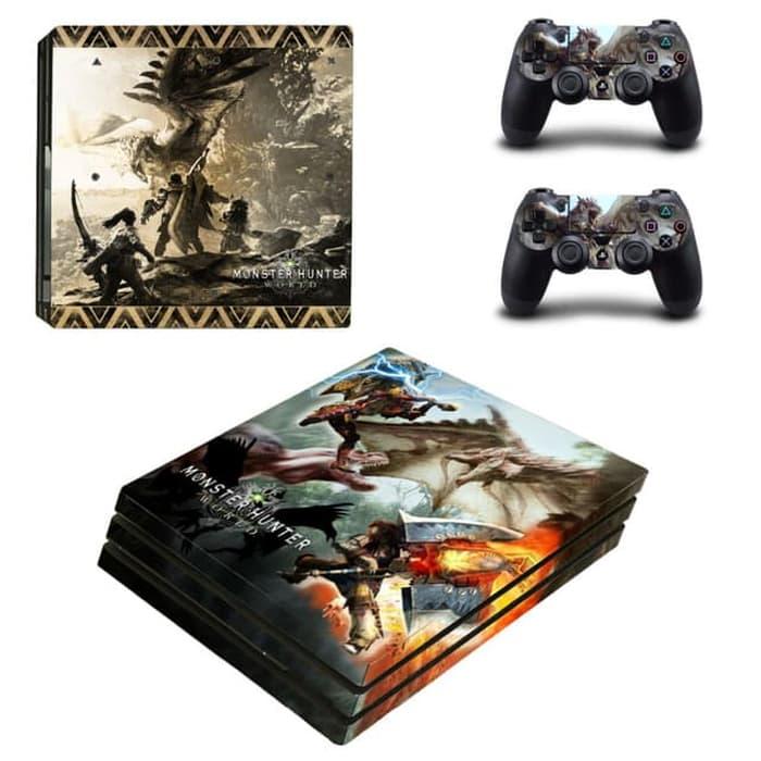 GARSKIN SKIN CONTROLLER STICK PS4 MONSTER HUNTER WORLD EDITION