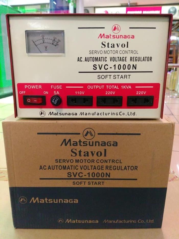 Stabilizer Matsunaga 1000watt 1000 Watt 1000w Stavol Svc 1000 By Tsukuyomi Go