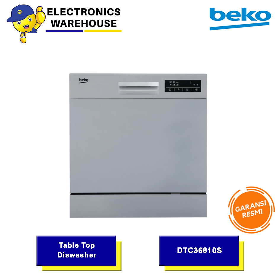 BEKO Dishwasher DTC36810S *Khusus JABODETABEK* Lazada Indonesia