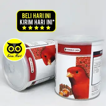 Pakan Makanan Burung Kenari Merah Gold Patee Red Versele Laga