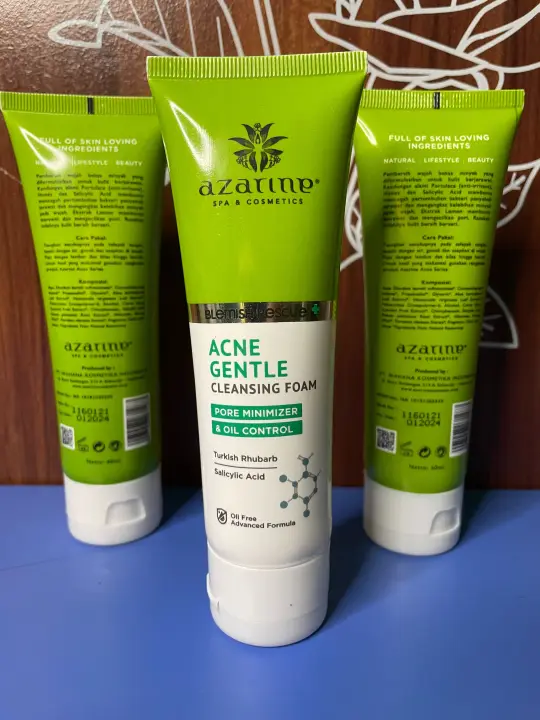 azarine acne gentle cleansing foam