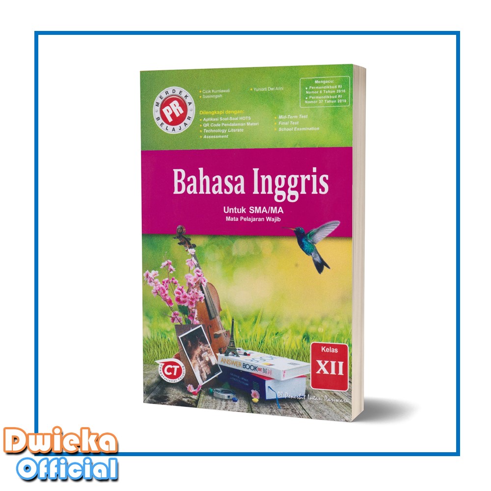 Buku Lks Pr Wajib Sma Kelas 12 Bahasa Inggris Semester 1 Intan Pariwara 2020 Lazada Indonesia