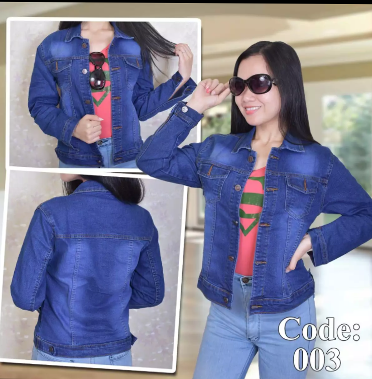 Jaket Jeans Wanita Murah Jaket Wanita Levis Blazer Denim Kekinian Lazada Indonesia