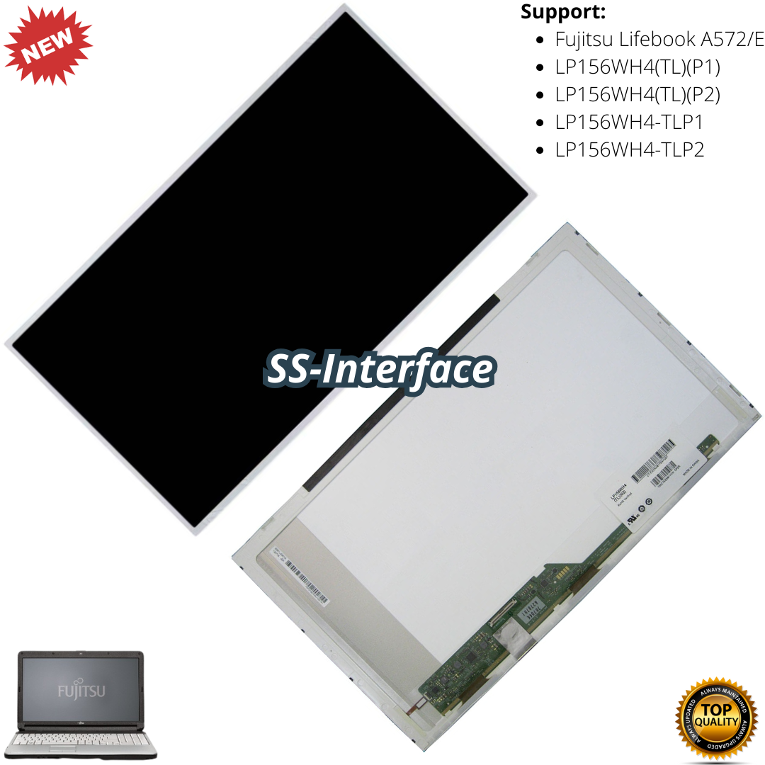 thumbnail interactive-video image 1 of DisplaySeek LP156WH4(TL)(P1) 15.6" LED Laptop LCD Screen – HD 1366x768 – 40 Pin – Glossy 1 of 2