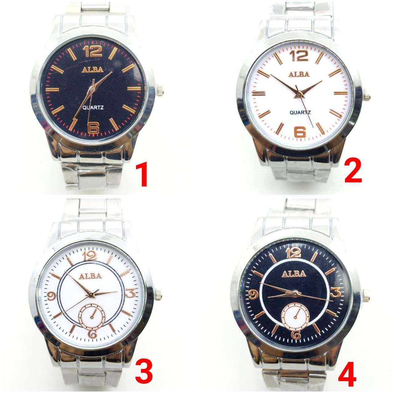 Jam tangan alba cewek cowok quartz digital unisex fashion baru laris