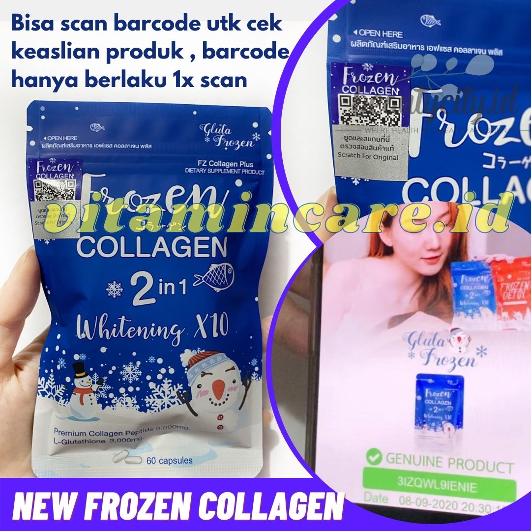 Cara minum frozen collagen