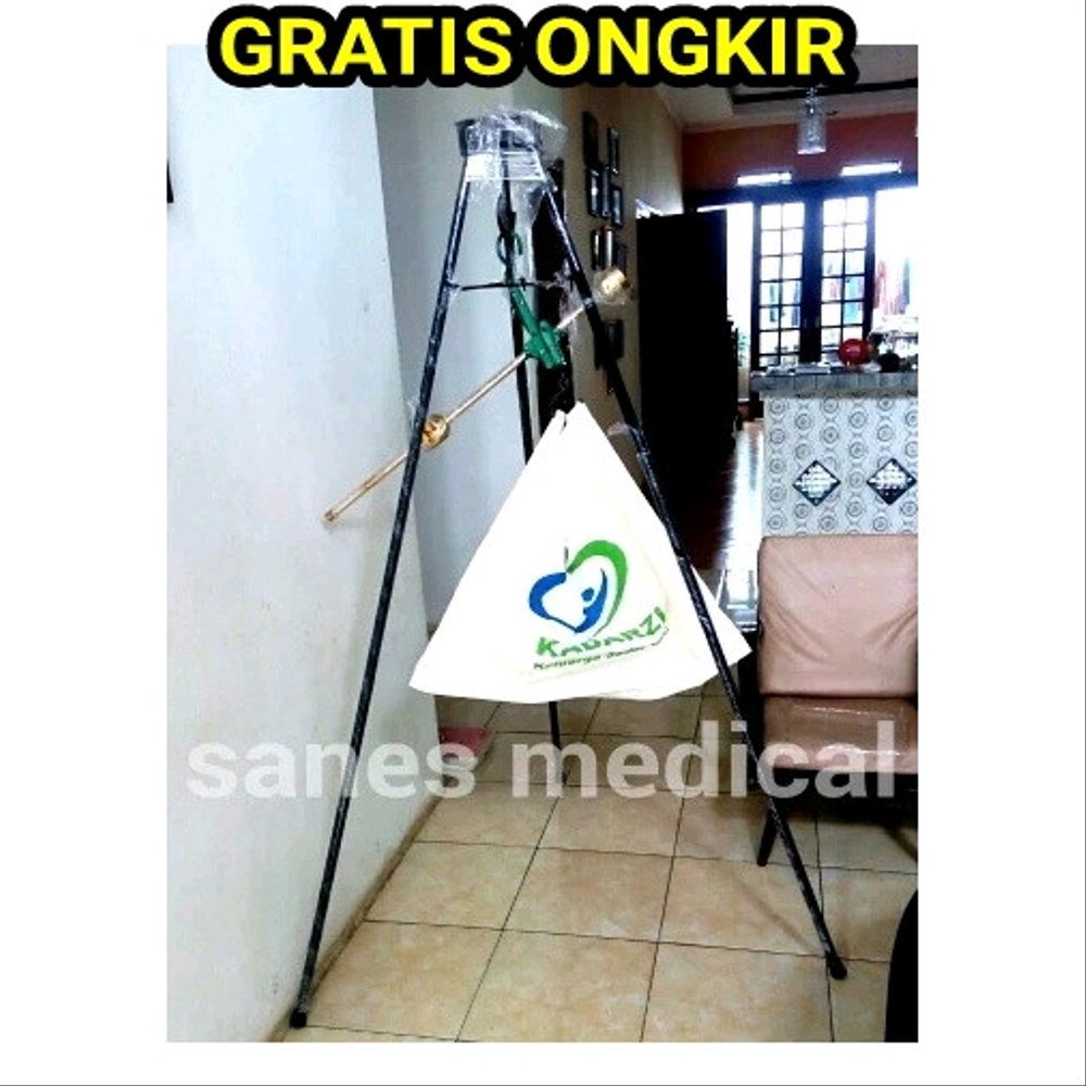 Tiang Tripod Timbangan Bayi Gantung Ssm Tripot Dacin Balita Posyandu Lazada Indonesia