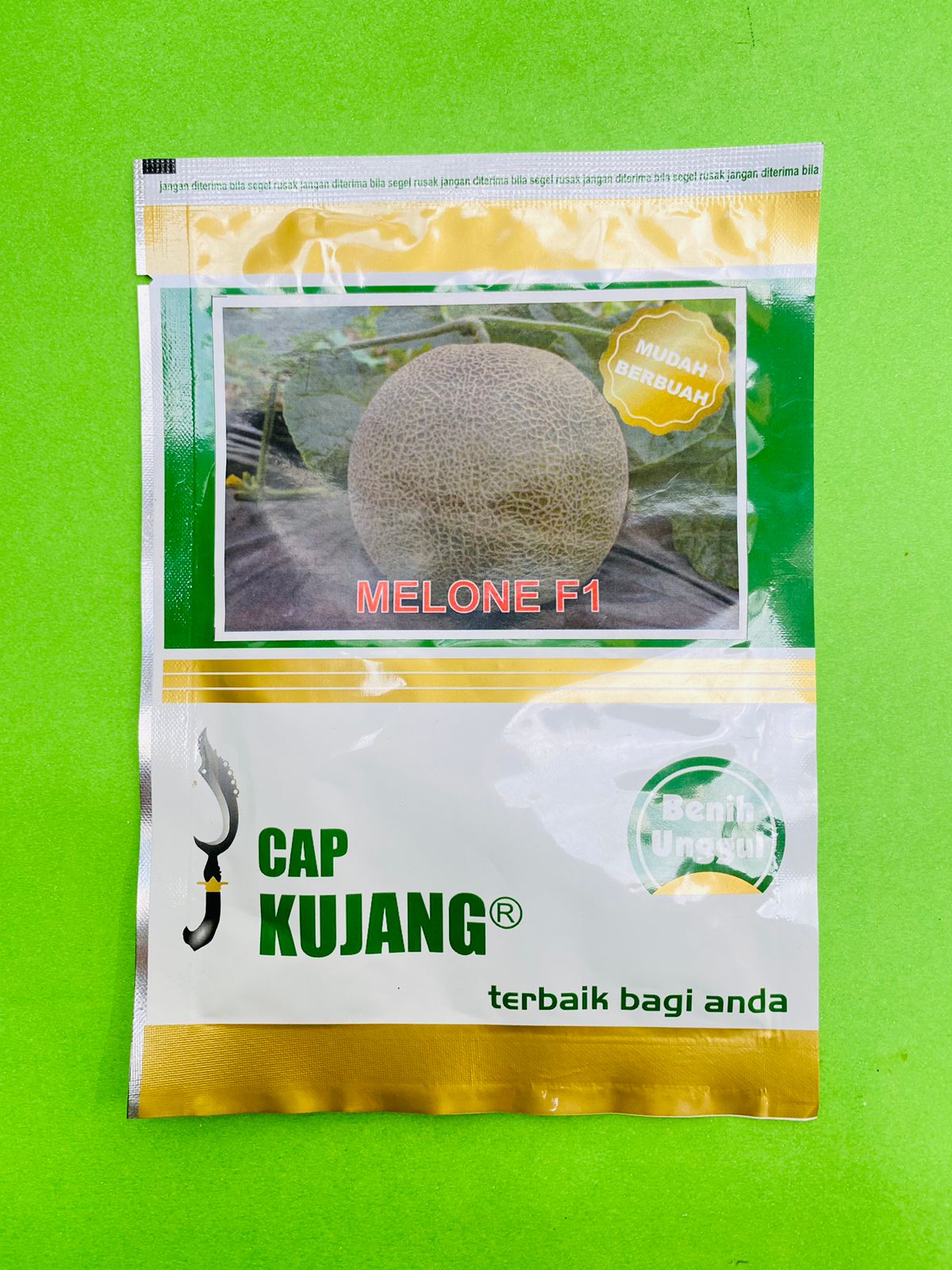 benih bibit melon MELONE F1 tahan virus cap kujang MANTAB Lazada
