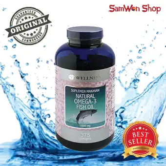 Samwon Wellness Fish Oil Omega 3 Isi 375 Capsul Minyak Ikan Lazada Indonesia