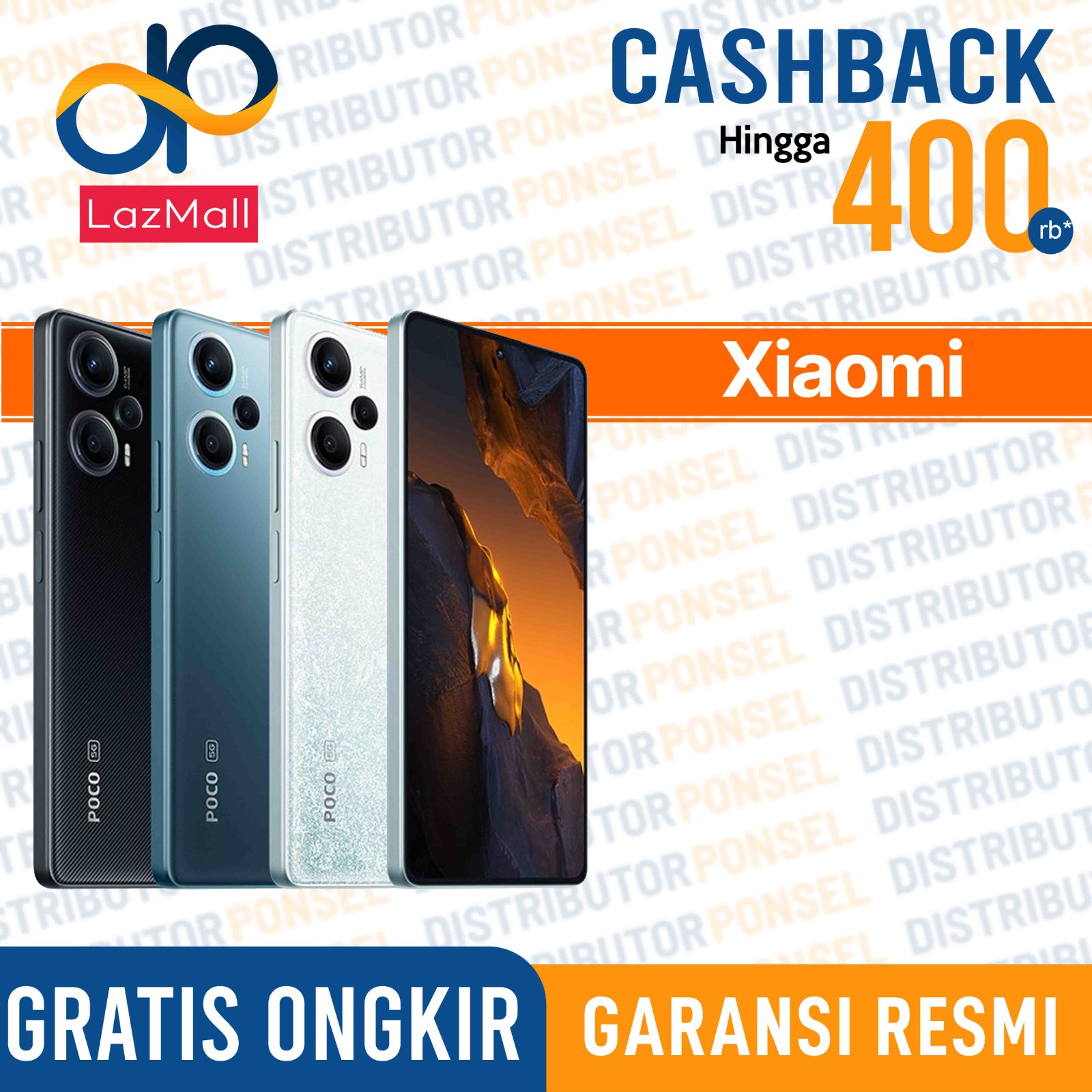 Xiaomi Poco F5 F5 Pro 5G 12/256 GB 8/256 GB Garansi RESMI not F4 GT F1 ...