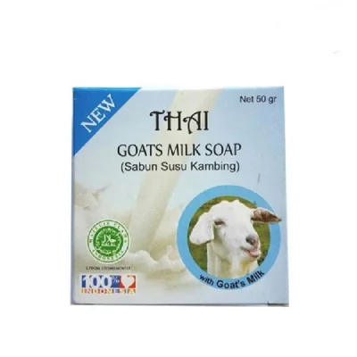 Thai Goats Milk Soap 50gr - Sabun Susu Kambing BPOM