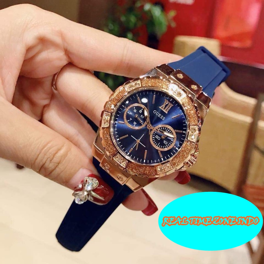 Best Seller!! Jam Tangan Wanita Mewah Guess W1053L1 Jam Tangan Branded / Jam Tangan Terbaru