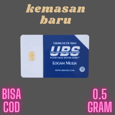 UBS-Logam Mulia emas ubs 0.5 gram SNI