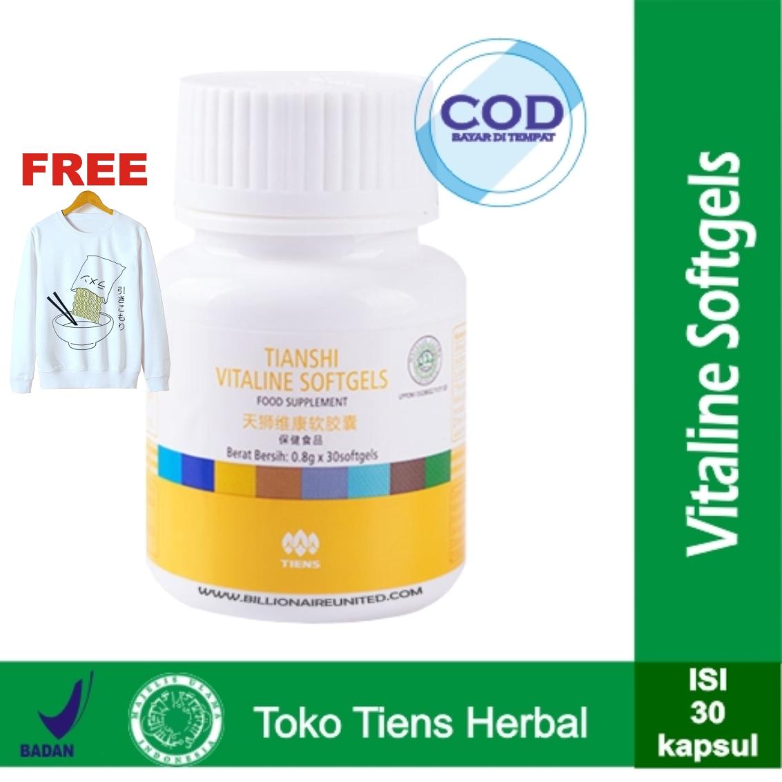 TIENS SUPLEMEN PEMUTIH VITALINE HERBAL ALAMI PROMO FULL 1BOTOL PROMO!!!