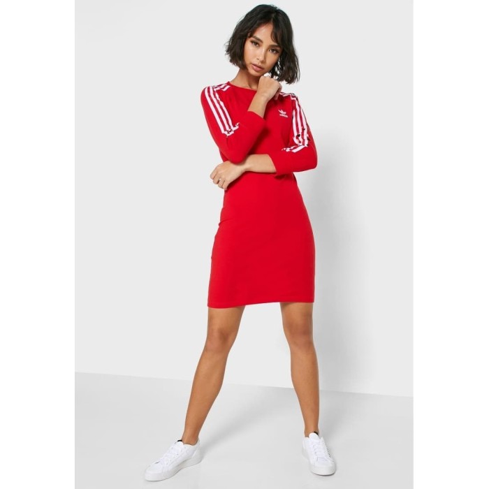 Free Ongkir ADIDAS 3-STRIPES DRESS GK7167 Murah | Lazada Indonesia