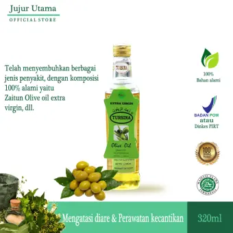 Minyak Zaitun Extra Virgin Olive Oil Tursina 320ml Minyak Zaitun Asli Extra Virgin Olive Oil Untuk