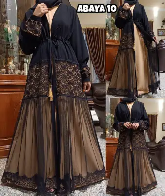 Abaya elhabsyi / Gamis pesta / Abaya Arab Murah / Abaya Elegant / Gamis Arab Hitam/ Abaya arab / Abaya Saudi