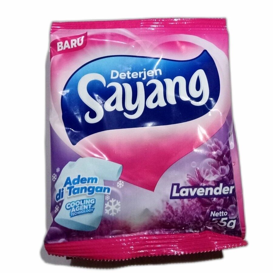Diterjen Poder Rim deterjen sayang powder 55gr (1renceng isi 6 pcs ) | Lazada Indonesia