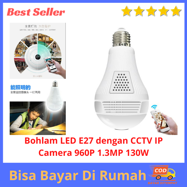 Kamera CCTV Lampu Bohlam Harga Terbaru 2024