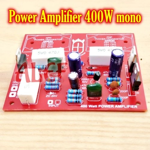 Driver Power Amplifier 400W Mono Safari Sanken 400 Watt ampli Lazada