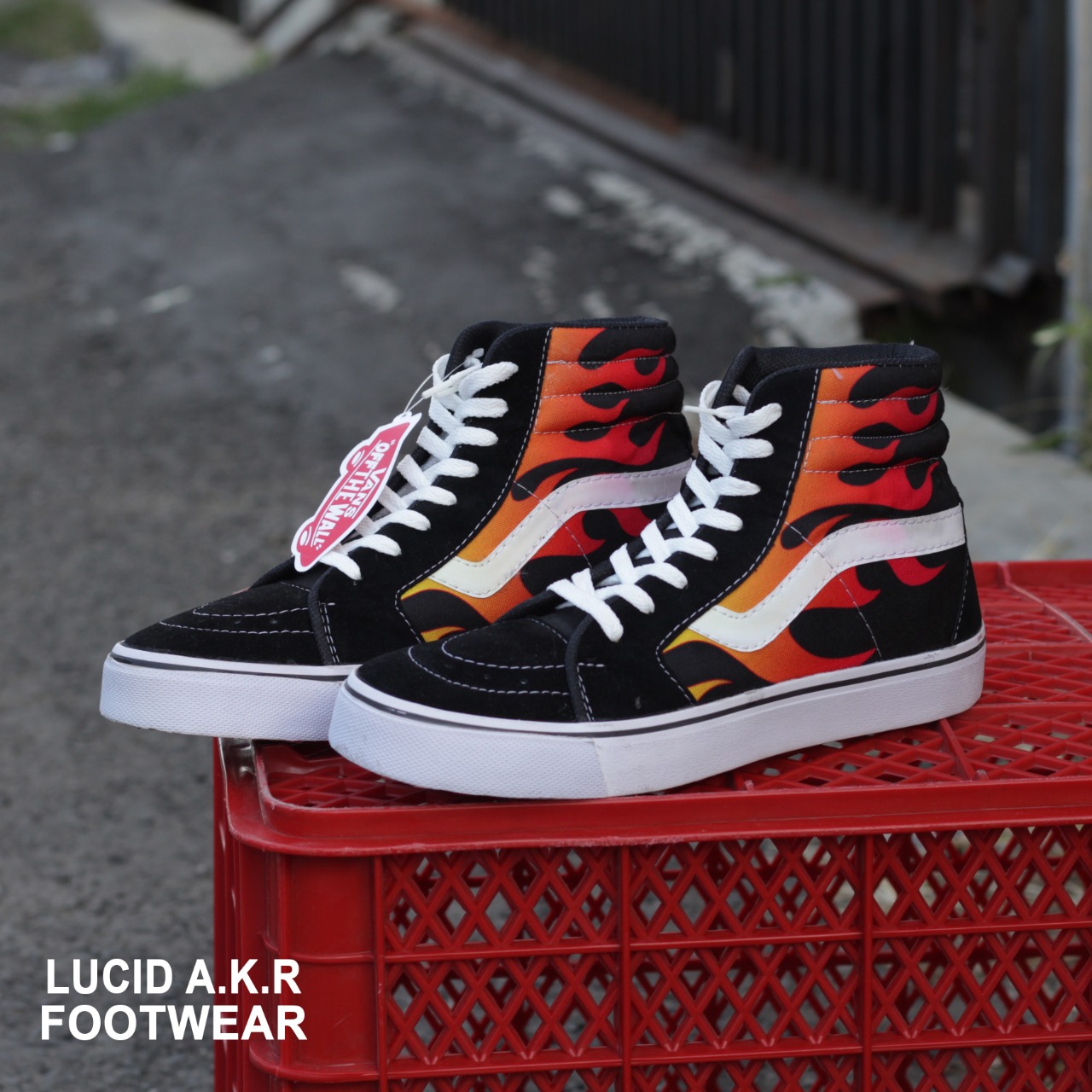 Jual Vans Sk8 Red Terbaru | Lazada.co.id