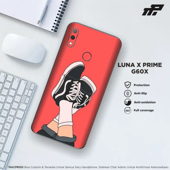 Luna X Prime G60x Garskin Beli 1 Dapat 2 Pcs Shoes Lazada Indonesia