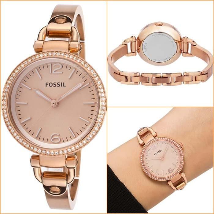 TERLARIS! SALE Jam Tangan Fossil Wanita ES3885 ORI Anti Air Original Murah Terbaru