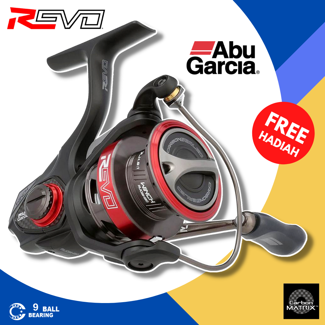 ABU GARCIA REVO3 WINCH 3000 Spinning Fishing Reel Carbon Matrix