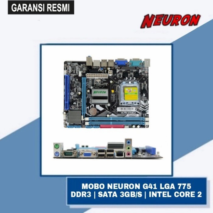 MOTHERBOARD NEURON G41 MAINBOARD G 41 775 LGA DDR3 SATA 3GB/S