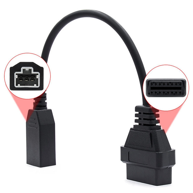 3-in-1 OBD2 Diagnostic Adapter Cable for Kline Euro5-16pin