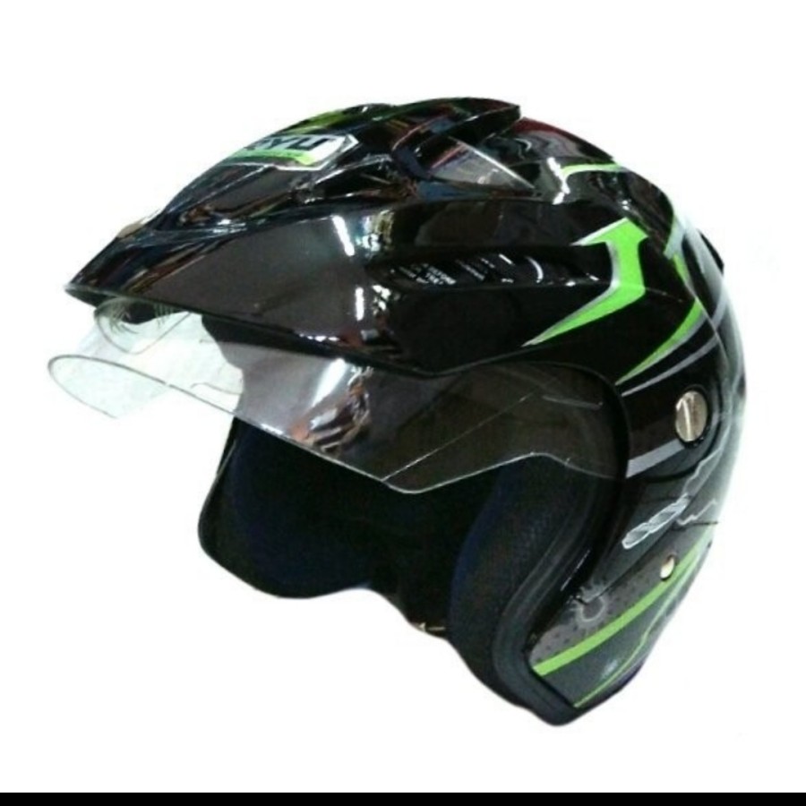 HELM Half Face SNI desain RYU Tekiro nyaman dipakai berkendara Lazada